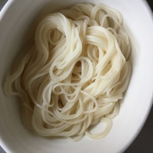 レンジで簡単！そうめんの茹で方